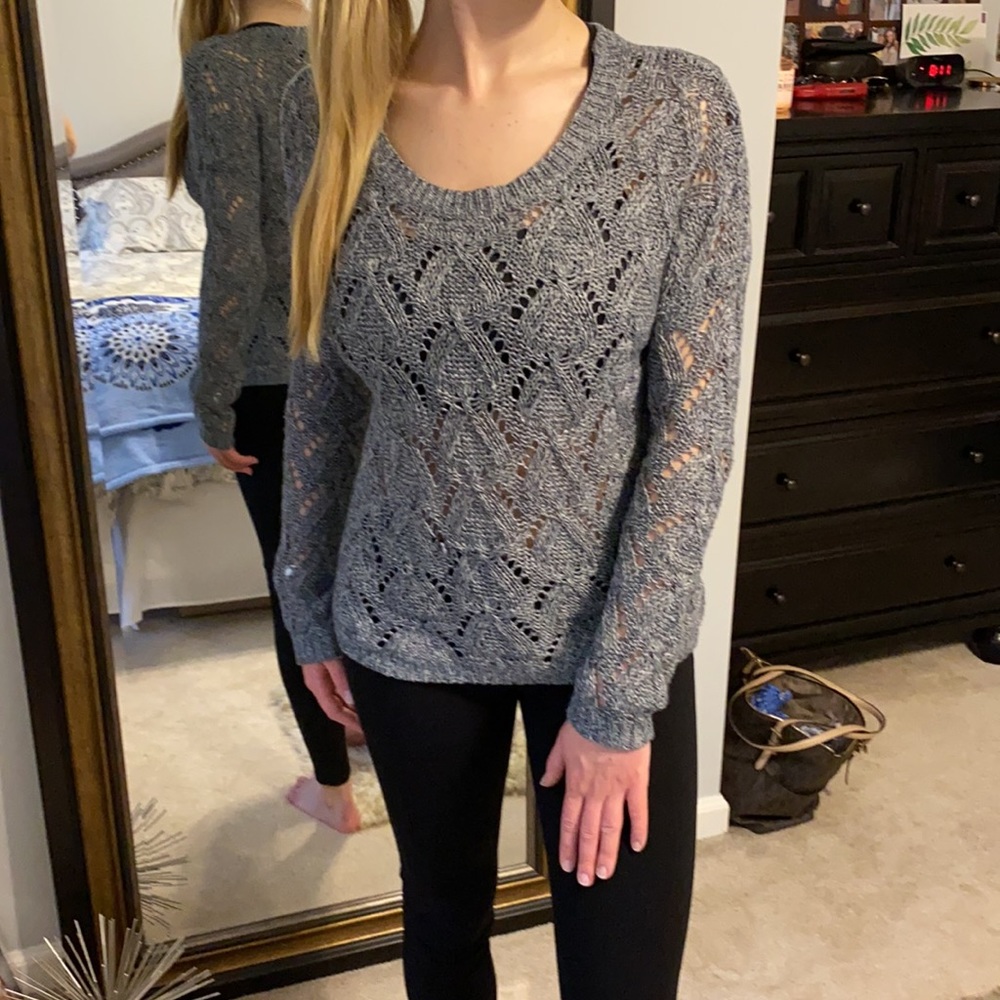 Lightweight Beautiful Crochet Lace Sweater